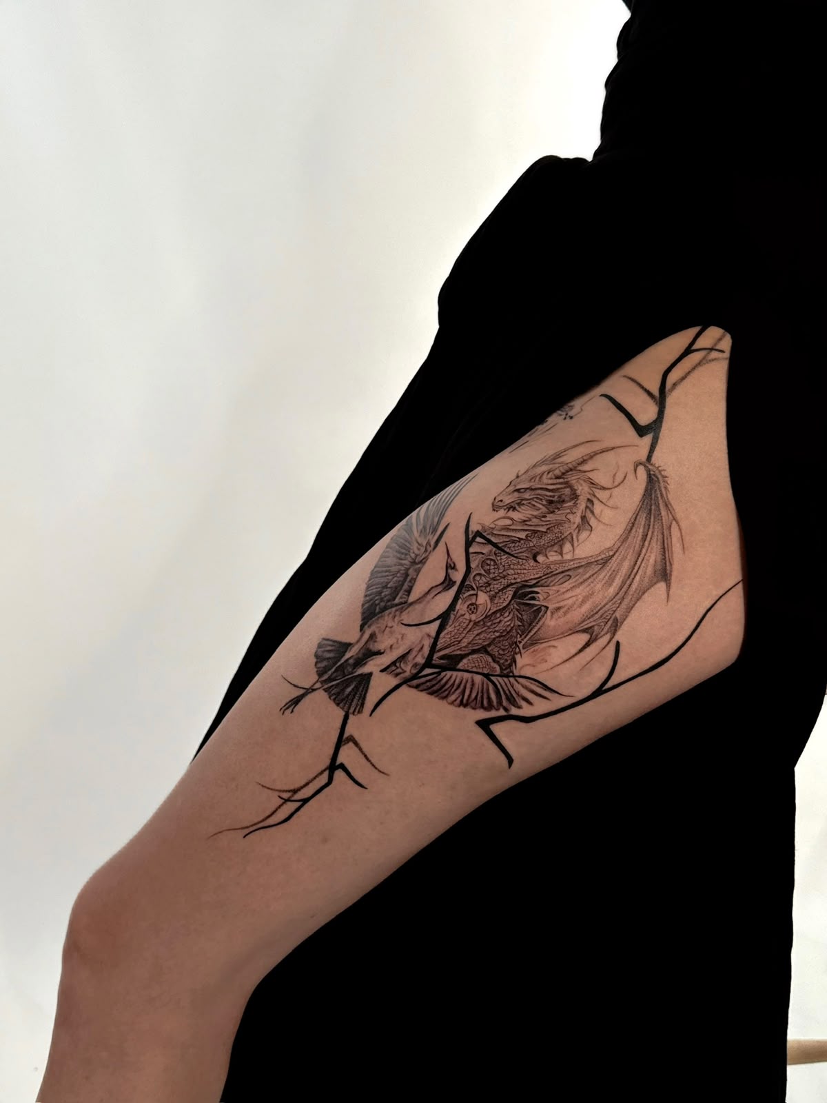 Microrealism dövme — Tunç Coşkun